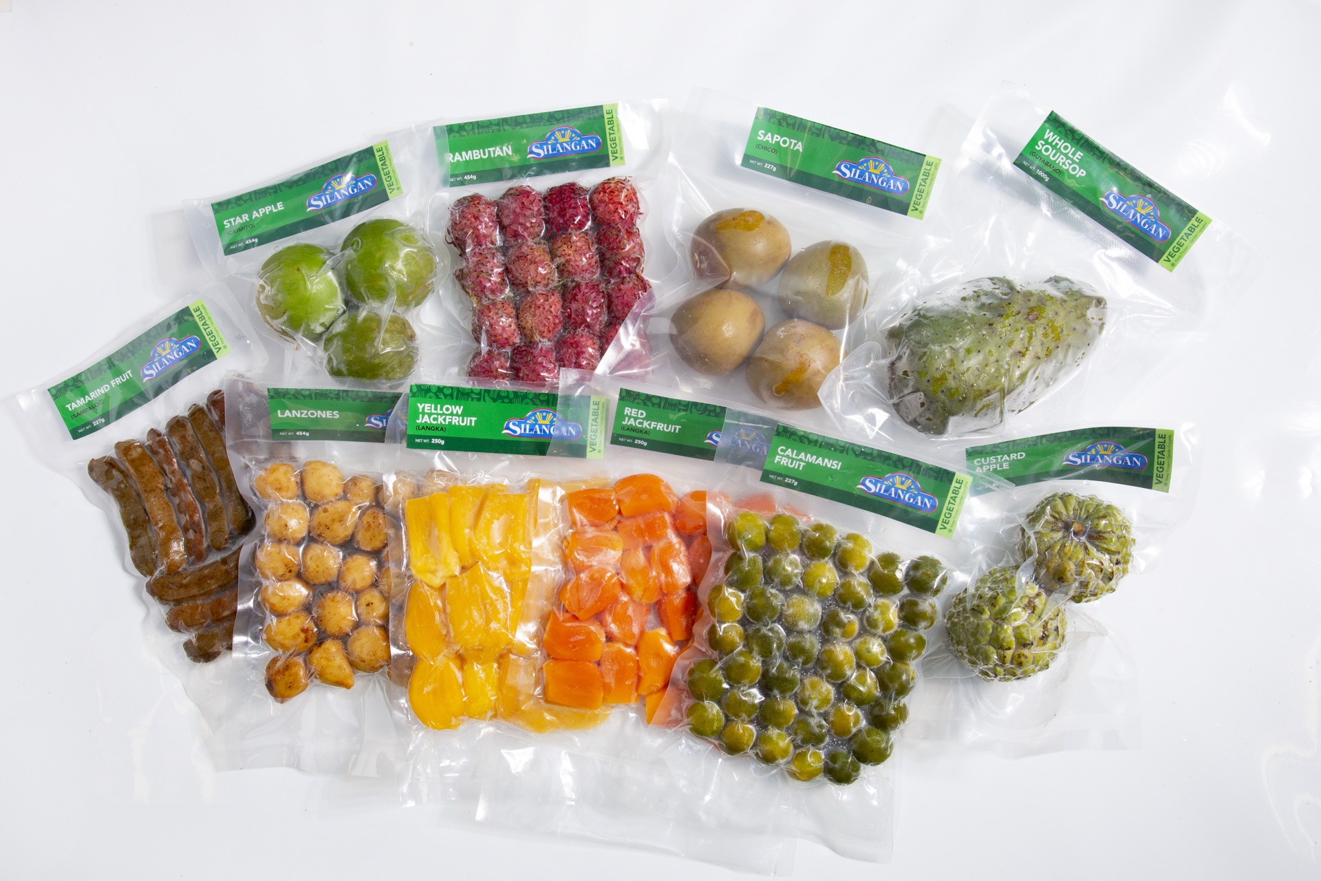 Prepared tropical fruit and vegetable products